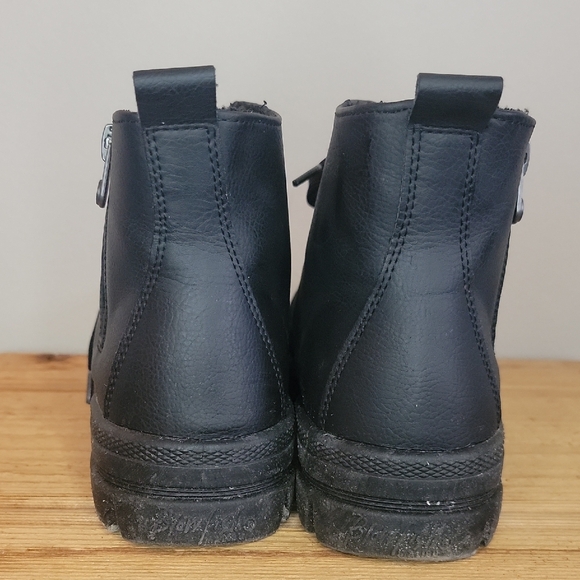 Blowfish Black Combat & Moto Boots - Picture 4 of 6